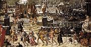 Antoine Caron The Triumph of Winter oil on canvas